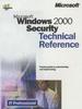 Windows 2000
 Security Technical Reference